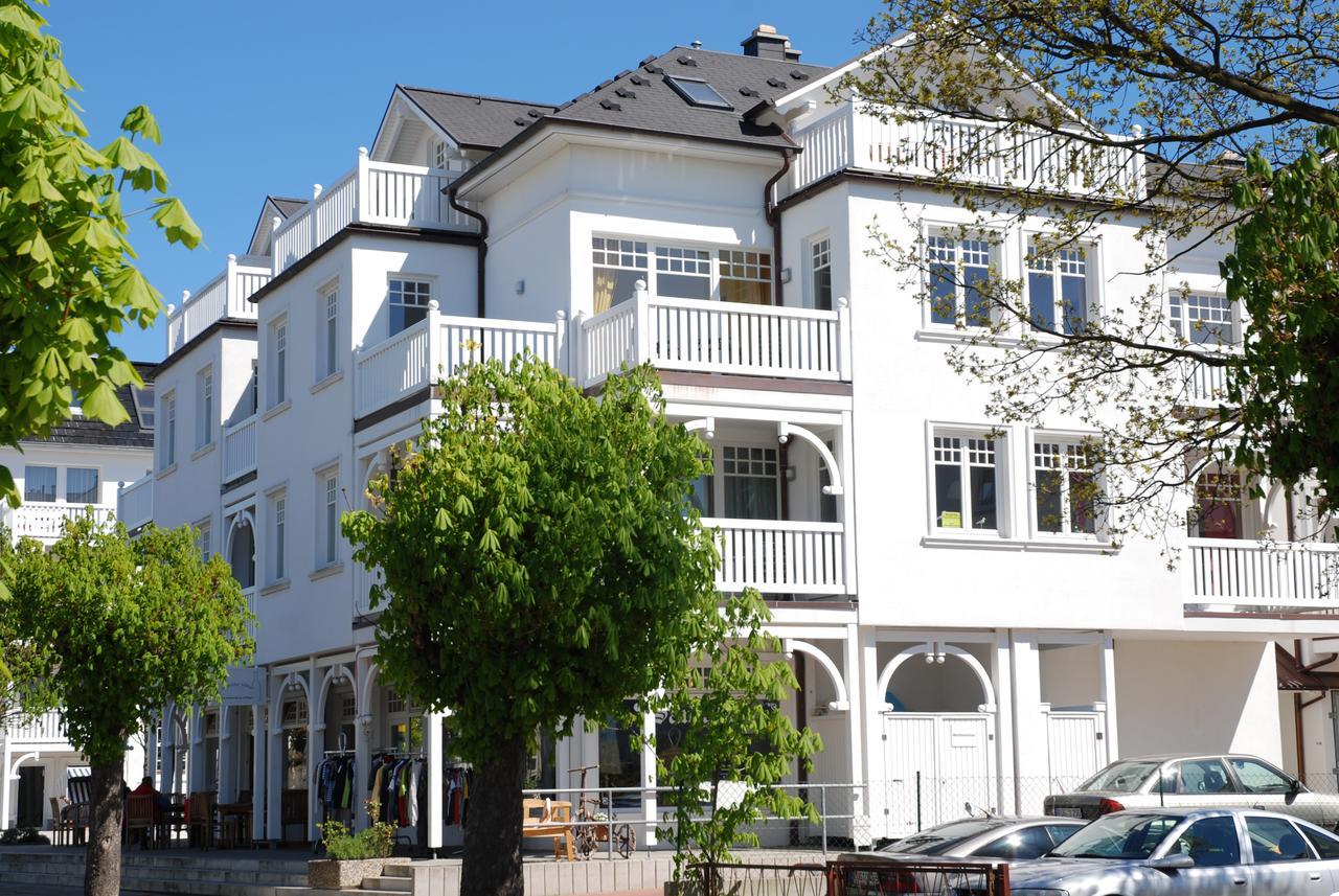"Villa Laetitia" - Wg 15 - Zentral, Strandnah, 2 Balkone Binz Exterior foto